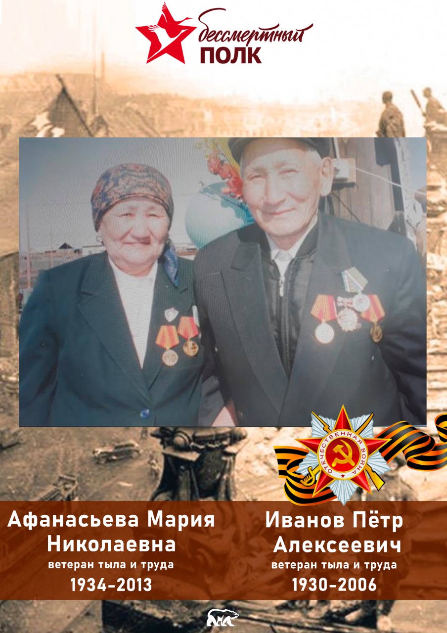 Афанасьева Мария Николаевна и Иванов Петр Алексеевич