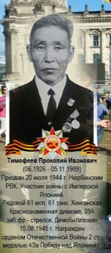 Тимофеев Прокопий Иванович
